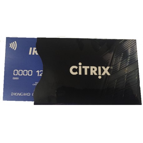 Personalized credit card cover 500 units